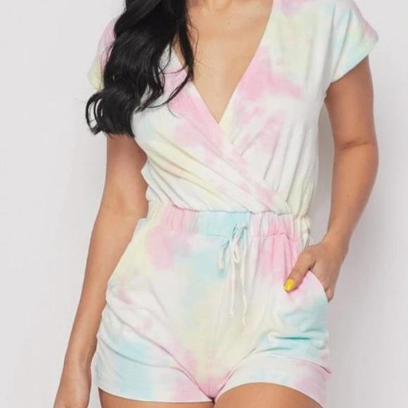 Royce Bklyn Pants - MULTI COLOR ROMPER